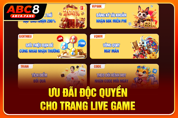 Casino ABC8 Sòng Bài Macau Thu Nhỏ Thỏa Sức Đỏ Đen Ưu đãi độc quyền cho trang live game